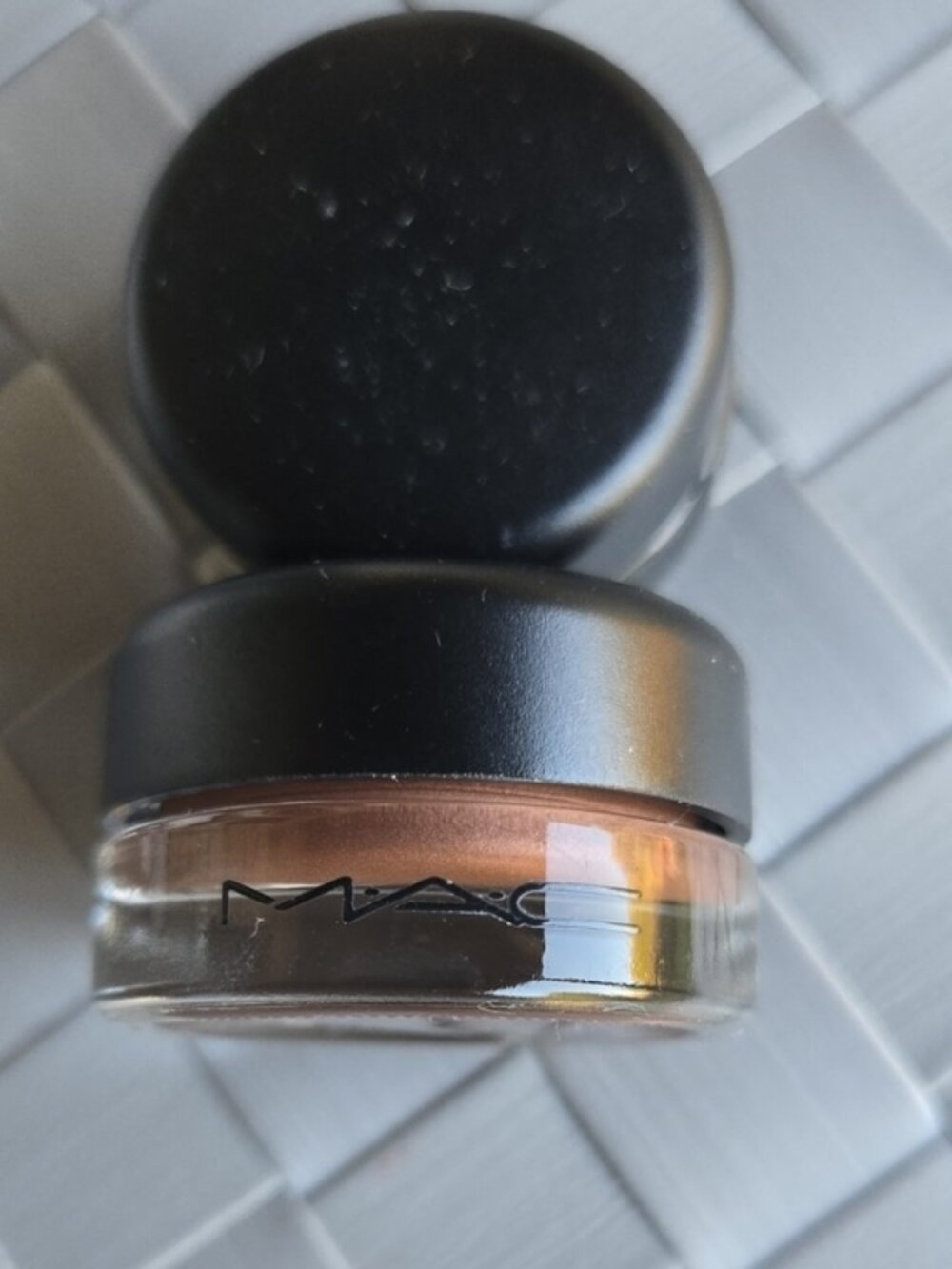 MAC Pro Longwear Eye Shadow Duo Shades Blackground Constructivist Brown NWOB